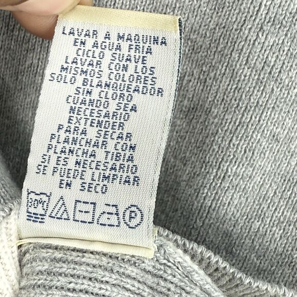 Ralph Lauren Polo Jeans Co RL67 Sweater Women Size M 1/4 Zip Mock Neck Vtg - Picture 9 of 12